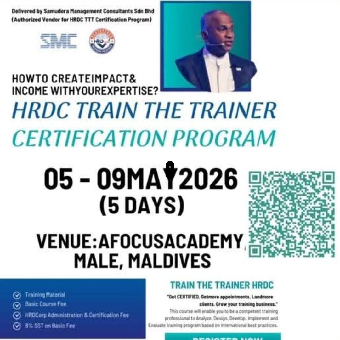 HRDC Train The Trainer Certification Program – HapsMV